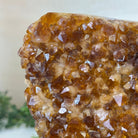 Extra Quality Citrine Cluster on Cement Base, 7.9 lbs and 7.3" Tall 5615 - 0059 - Brazil GemsBrazil GemsExtra Quality Citrine Cluster on Cement Base, 7.9 lbs and 7.3" Tall 5615 - 0059Clusters on Cement Bases5615 - 0059