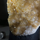 Extra Quality Citrine Cluster on Cement Base, 7.9 lbs and 8.8" Tall 5615 - 0057 - Brazil GemsBrazil GemsExtra Quality Citrine Cluster on Cement Base, 7.9 lbs and 8.8" Tall 5615 - 0057Clusters on Cement Bases5615 - 0057