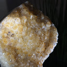 Extra Quality Citrine Cluster on Cement Base, 7.9 lbs and 8.8" Tall 5615 - 0057 - Brazil GemsBrazil GemsExtra Quality Citrine Cluster on Cement Base, 7.9 lbs and 8.8" Tall 5615 - 0057Clusters on Cement Bases5615 - 0057