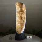 Extra Quality Citrine Cluster on Cement Base, 8.4 lbs and 13.4" Tall 5615 - 0060 - Brazil GemsBrazil GemsExtra Quality Citrine Cluster on Cement Base, 8.4 lbs and 13.4" Tall 5615 - 0060Clusters on Cement Bases5615 - 0060