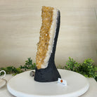 Extra Quality Citrine Cluster on Cement Base, 8.4 lbs and 13.4" Tall 5615 - 0060 - Brazil GemsBrazil GemsExtra Quality Citrine Cluster on Cement Base, 8.4 lbs and 13.4" Tall 5615 - 0060Clusters on Cement Bases5615 - 0060