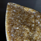 Extra Quality Citrine Cluster on Cement Base, 8.6 lbs and 10" Tall 5615 - 0061 - Brazil GemsBrazil GemsExtra Quality Citrine Cluster on Cement Base, 8.6 lbs and 10" Tall 5615 - 0061Clusters on Cement Bases5615 - 0061