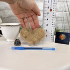 Extra Quality Citrine Heart Geode on an Acrylic Stand, 0.63 lbs & 2.7" Tall #5462CI-001 by Brazil Gems - Brazil GemsBrazil GemsExtra Quality Citrine Heart Geode on an Acrylic Stand, 0.63 lbs & 2.7" Tall #5462CI-001 by Brazil GemsHearts5462CI-001