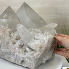 Extra Quality Clear Quartz Crystal Cluster 62.2 lbs & 14.3" Long 5494 - 0012 - Brazil GemsBrazil GemsExtra Quality Clear Quartz Crystal Cluster 62.2 lbs & 14.3" Long 5494 - 0012Clusters With Natural Bases5494 - 0012