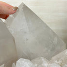 Extra Quality Clear Quartz Crystal Cluster 62.2 lbs & 14.3" Long 5494 - 0012 - Brazil GemsBrazil GemsExtra Quality Clear Quartz Crystal Cluster 62.2 lbs & 14.3" Long 5494 - 0012Clusters With Natural Bases5494 - 0012