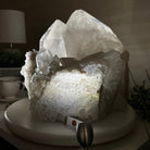 Extra Quality Clear Quartz Crystal Cluster 62.2 lbs & 14.3" Long 5494 - 0012 - Brazil GemsBrazil GemsExtra Quality Clear Quartz Crystal Cluster 62.2 lbs & 14.3" Long 5494 - 0012Clusters With Natural Bases5494 - 0012