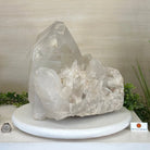 Extra Quality Clear Quartz Crystal Cluster 62.2 lbs & 14.3" Long 5494 - 0012 - Brazil GemsBrazil GemsExtra Quality Clear Quartz Crystal Cluster 62.2 lbs & 14.3" Long 5494 - 0012Clusters With Natural Bases5494 - 0012