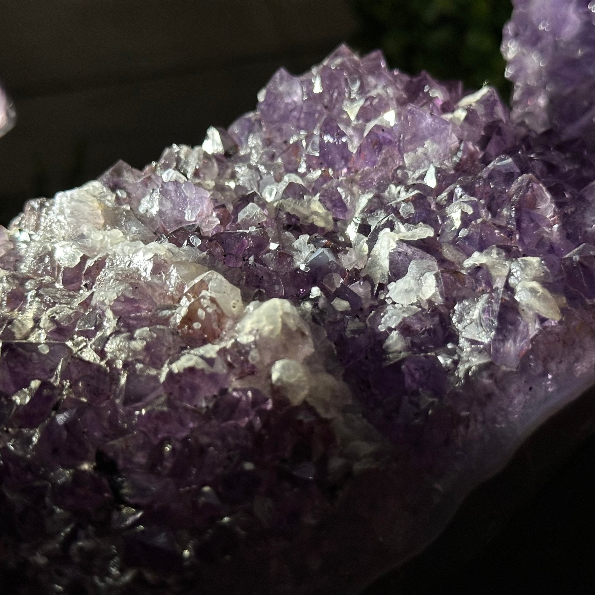 Extra Quality Open 2 - Sided Amethyst Cathedral 11 lbs & 9.3" Tall #5605 - 0148 - Brazil GemsBrazil GemsExtra Quality Open 2 - Sided Amethyst Cathedral 11 lbs & 9.3" Tall #5605 - 0148Open 2 - Sided Cathedrals5605 - 0148