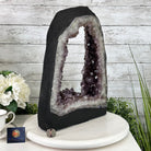 Extra Quality Open 2-Sided Brazilian Amethyst Cathedral, 29.9 lbs, 16.1" tall, Model #5605-0139 by Brazil Gems - Brazil GemsBrazil GemsExtra Quality Open 2-Sided Brazilian Amethyst Cathedral, 29.9 lbs, 16.1" tall, Model #5605-0139 by Brazil GemsOpen 2-Sided Cathedrals5605-0139