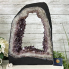 Extra Quality Open 2-Sided Brazilian Amethyst Cathedral, 29.9 lbs, 16.1" tall, Model #5605-0139 by Brazil Gems - Brazil GemsBrazil GemsExtra Quality Open 2-Sided Brazilian Amethyst Cathedral, 29.9 lbs, 16.1" tall, Model #5605-0139 by Brazil GemsOpen 2-Sided Cathedrals5605-0139