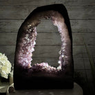 Extra Quality Open 2-Sided Brazilian Amethyst Cathedral, 29.9 lbs, 16.1" tall, Model #5605-0139 by Brazil Gems - Brazil GemsBrazil GemsExtra Quality Open 2-Sided Brazilian Amethyst Cathedral, 29.9 lbs, 16.1" tall, Model #5605-0139 by Brazil GemsOpen 2-Sided Cathedrals5605-0139