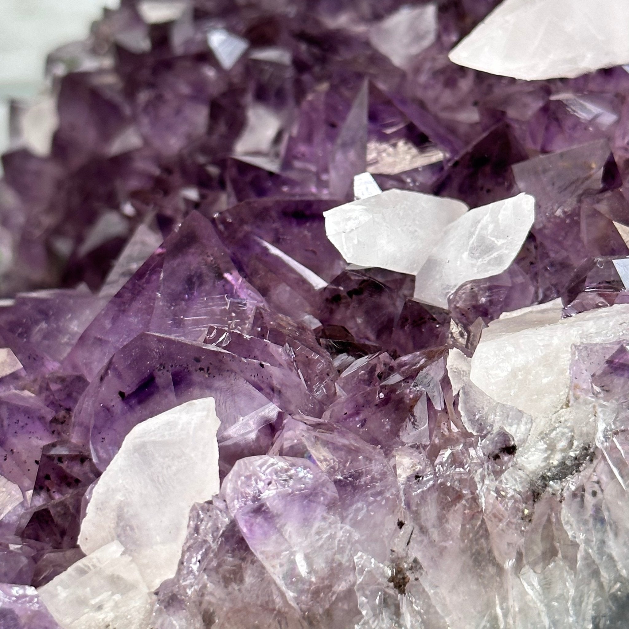 Extra Quality Open 2-Sided Brazilian Amethyst Cathedral, 34.8 lbs, 16.5" tall, Model #5605-0140 by Brazil Gems - Brazil GemsBrazil GemsExtra Quality Open 2-Sided Brazilian Amethyst Cathedral, 34.8 lbs, 16.5" tall, Model #5605-0140 by Brazil GemsOpen 2-Sided Cathedrals5605-0140