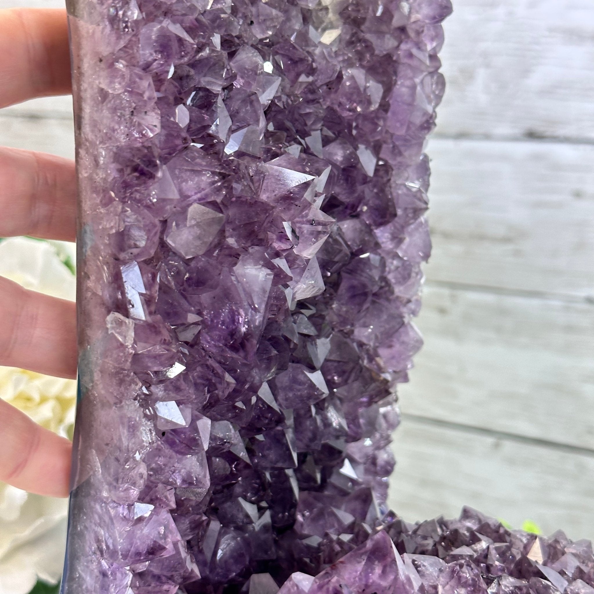 Extra Quality Open 2-Sided Brazilian Amethyst Cathedral, 43.1 lbs, 23.6" tall, Model #5605-0108 by Brazil Gems - Brazil GemsBrazil GemsExtra Quality Open 2-Sided Brazilian Amethyst Cathedral, 43.1 lbs, 23.6" tall, Model #5605-0108 by Brazil GemsOpen 2-Sided Cathedrals5605-0108