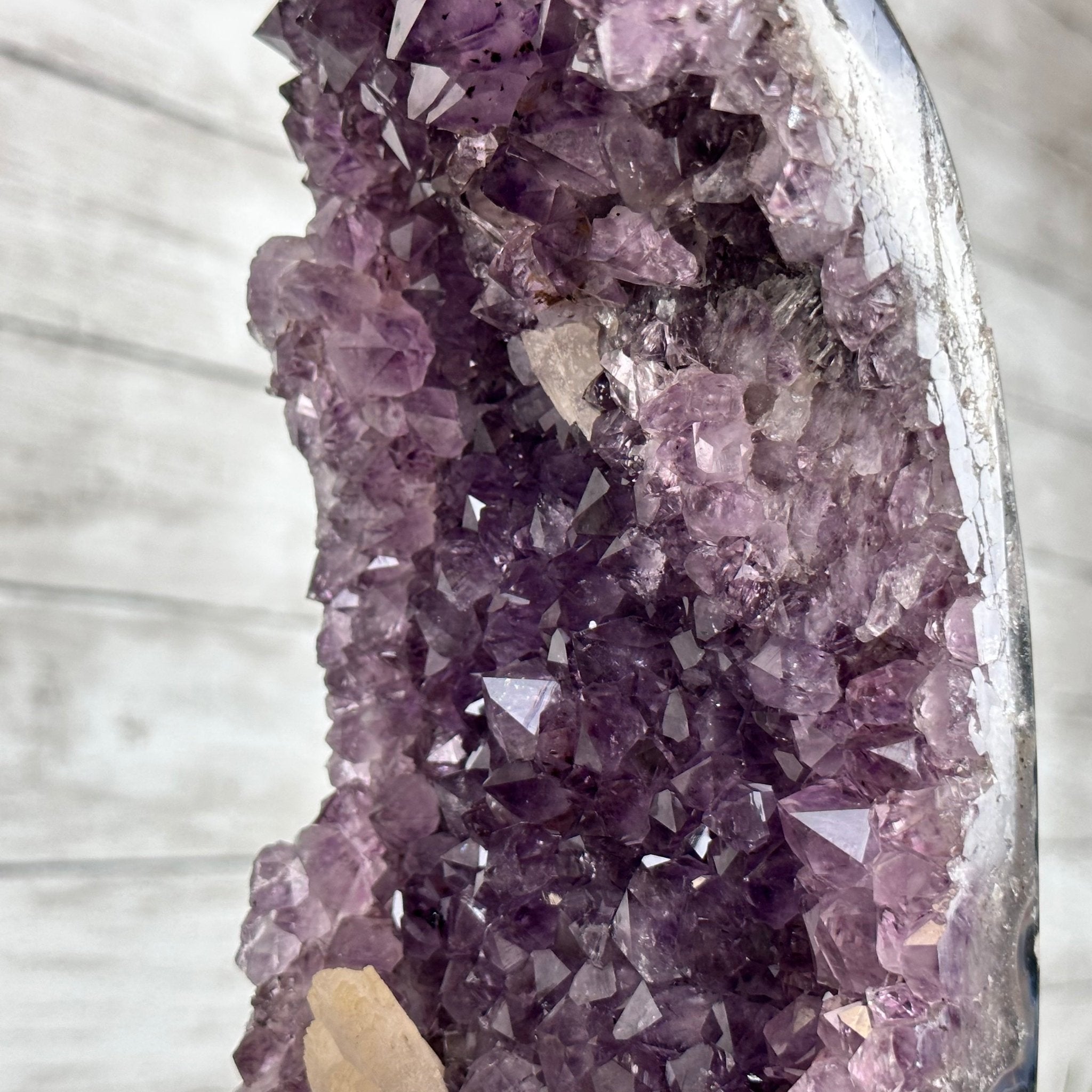 Extra Quality Open 2-Sided Brazilian Amethyst Cathedral, 43.1 lbs, 23.6" tall, Model #5605-0108 by Brazil Gems - Brazil GemsBrazil GemsExtra Quality Open 2-Sided Brazilian Amethyst Cathedral, 43.1 lbs, 23.6" tall, Model #5605-0108 by Brazil GemsOpen 2-Sided Cathedrals5605-0108