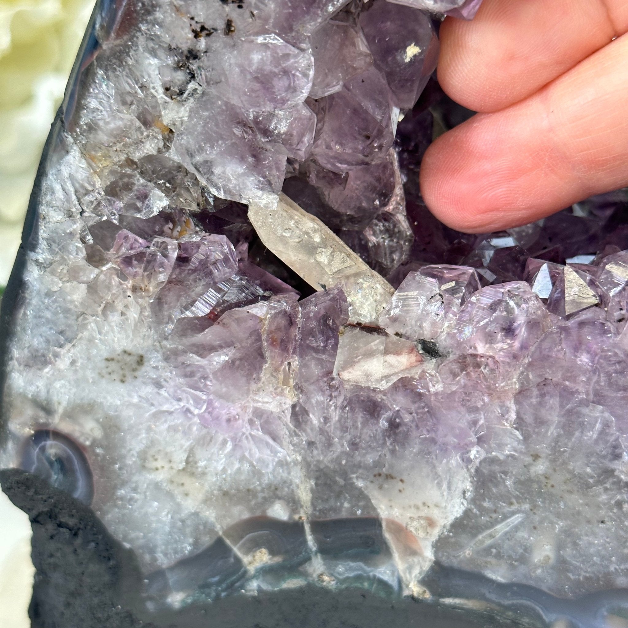 Extra Quality Open 2-Sided Brazilian Amethyst Cathedral, 43.1 lbs, 23.6" tall, Model #5605-0108 by Brazil Gems - Brazil GemsBrazil GemsExtra Quality Open 2-Sided Brazilian Amethyst Cathedral, 43.1 lbs, 23.6" tall, Model #5605-0108 by Brazil GemsOpen 2-Sided Cathedrals5605-0108