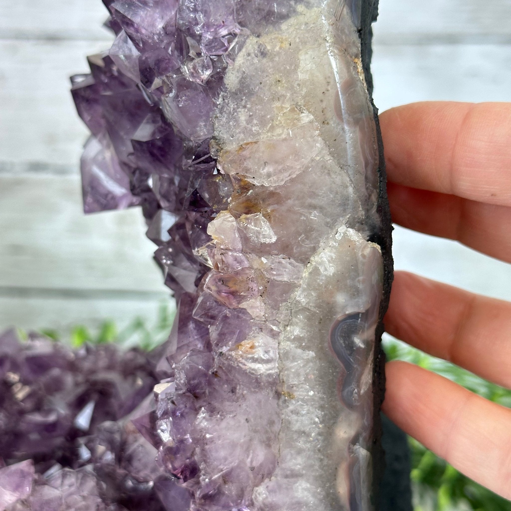 Extra Quality Open 2-Sided Brazilian Amethyst Cathedral, 43.1 lbs, 23.6" tall, Model #5605-0108 by Brazil Gems - Brazil GemsBrazil GemsExtra Quality Open 2-Sided Brazilian Amethyst Cathedral, 43.1 lbs, 23.6" tall, Model #5605-0108 by Brazil GemsOpen 2-Sided Cathedrals5605-0108