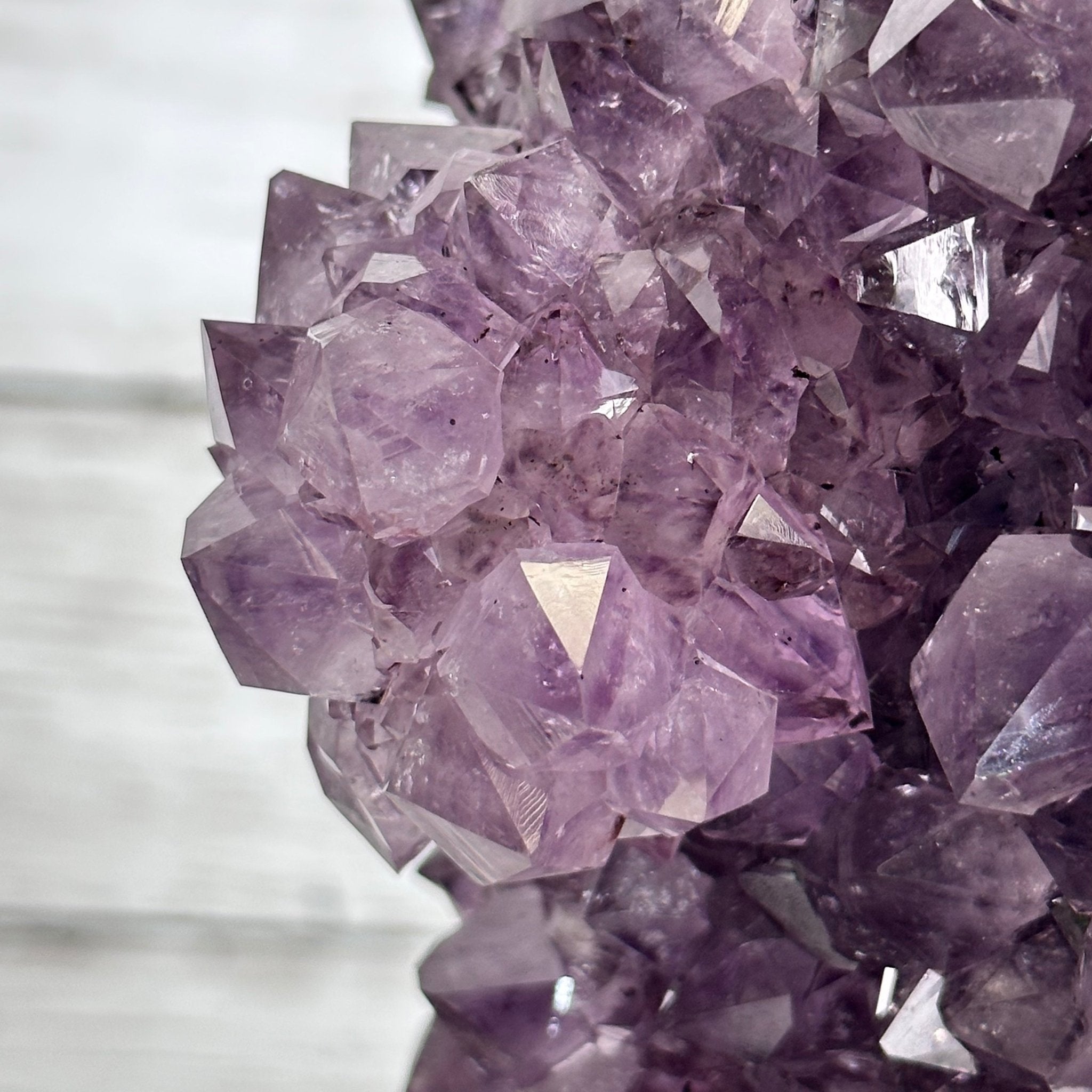 Extra Quality Open 2-Sided Brazilian Amethyst Cathedral, 43.1 lbs, 23.6" tall, Model #5605-0108 by Brazil Gems - Brazil GemsBrazil GemsExtra Quality Open 2-Sided Brazilian Amethyst Cathedral, 43.1 lbs, 23.6" tall, Model #5605-0108 by Brazil GemsOpen 2-Sided Cathedrals5605-0108