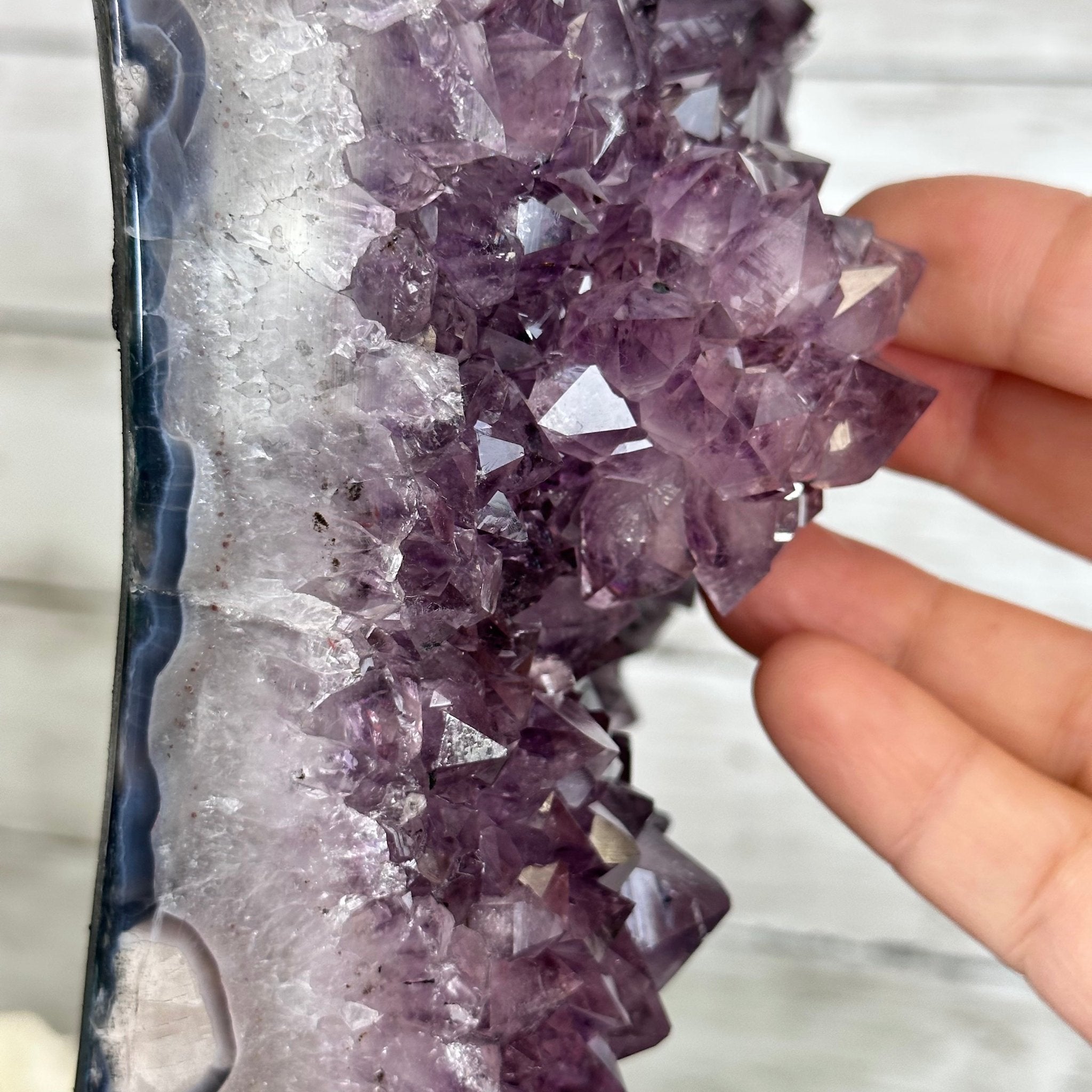 Extra Quality Open 2-Sided Brazilian Amethyst Cathedral, 43.1 lbs, 23.6" tall, Model #5605-0108 by Brazil Gems - Brazil GemsBrazil GemsExtra Quality Open 2-Sided Brazilian Amethyst Cathedral, 43.1 lbs, 23.6" tall, Model #5605-0108 by Brazil GemsOpen 2-Sided Cathedrals5605-0108