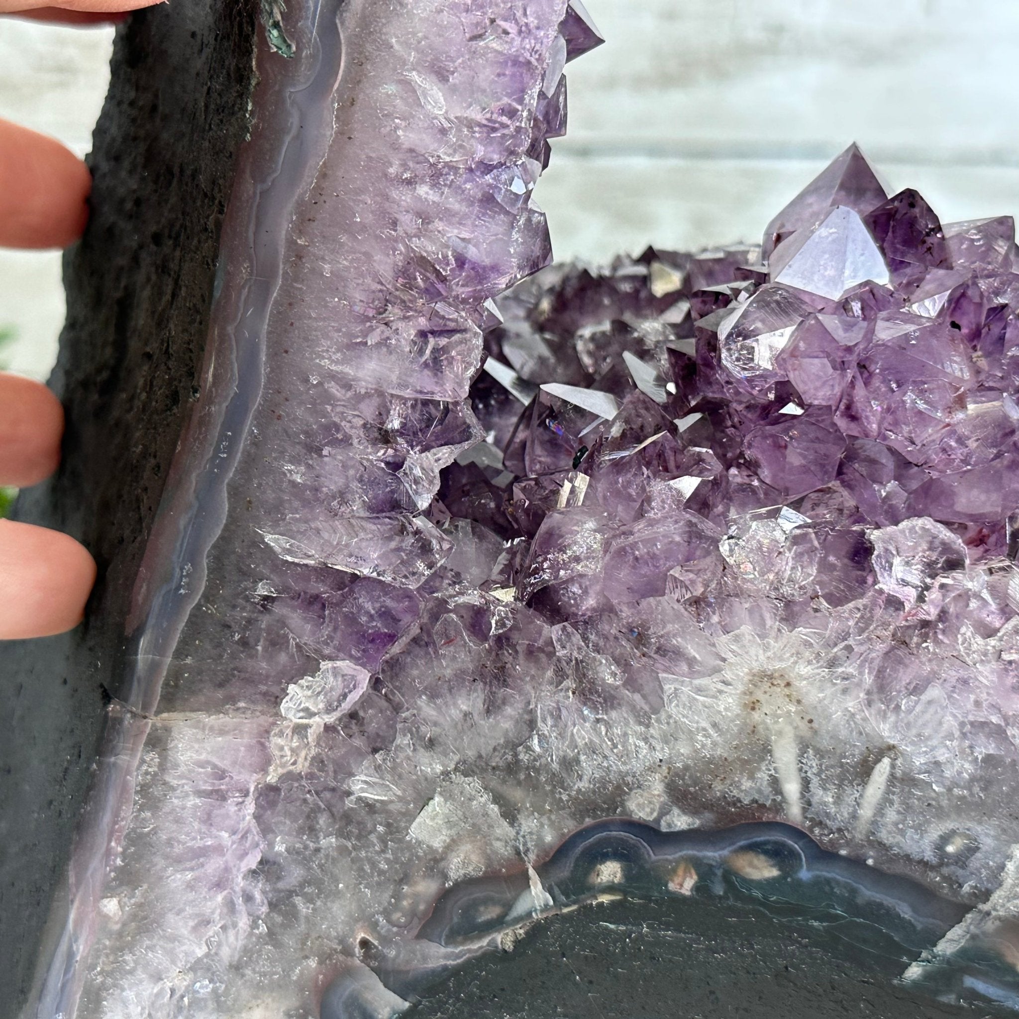 Extra Quality Open 2-Sided Brazilian Amethyst Cathedral, 43.1 lbs, 23.6" tall, Model #5605-0108 by Brazil Gems - Brazil GemsBrazil GemsExtra Quality Open 2-Sided Brazilian Amethyst Cathedral, 43.1 lbs, 23.6" tall, Model #5605-0108 by Brazil GemsOpen 2-Sided Cathedrals5605-0108