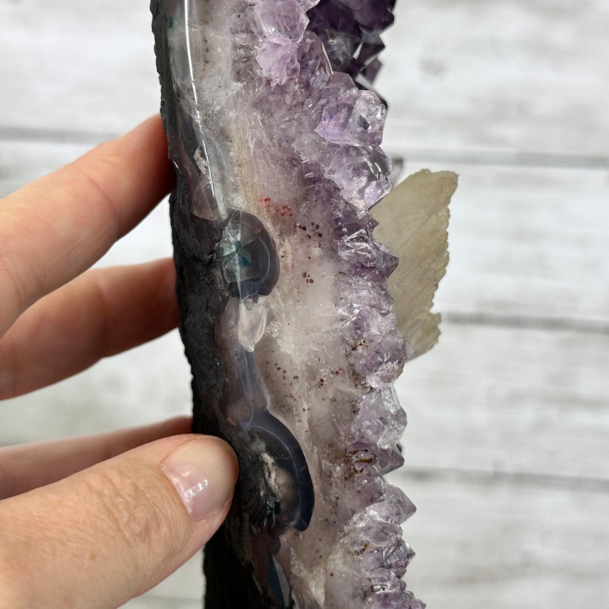 Extra Quality Open 2-Sided Brazilian Amethyst Cathedral, 43.1 lbs, 23.6" tall, Model #5605-0108 by Brazil Gems - Brazil GemsBrazil GemsExtra Quality Open 2-Sided Brazilian Amethyst Cathedral, 43.1 lbs, 23.6" tall, Model #5605-0108 by Brazil GemsOpen 2-Sided Cathedrals5605-0108