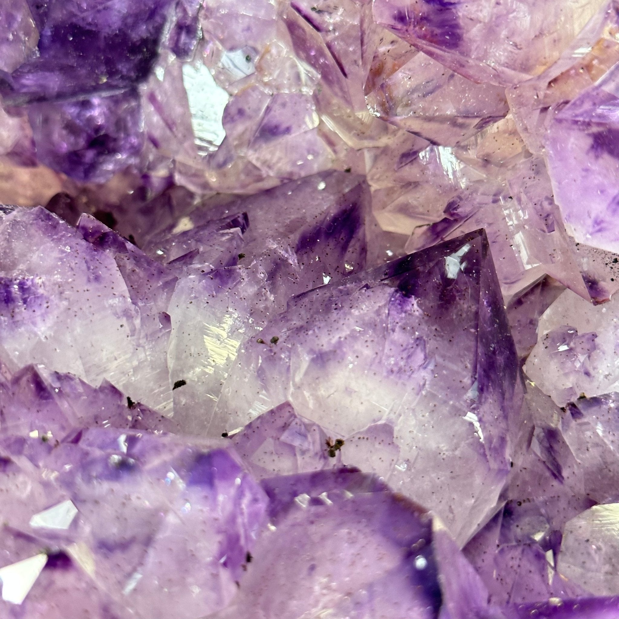 Extra Quality Polished Brazilian Amethyst Cathedral, 102.1 lbs & 18.3" tall Model #5602-0045 by Brazil Gems - Brazil GemsBrazil GemsExtra Quality Polished Brazilian Amethyst Cathedral, 102.1 lbs & 18.3" tall Model #5602-0045 by Brazil GemsPolished Cathedrals5602-0045