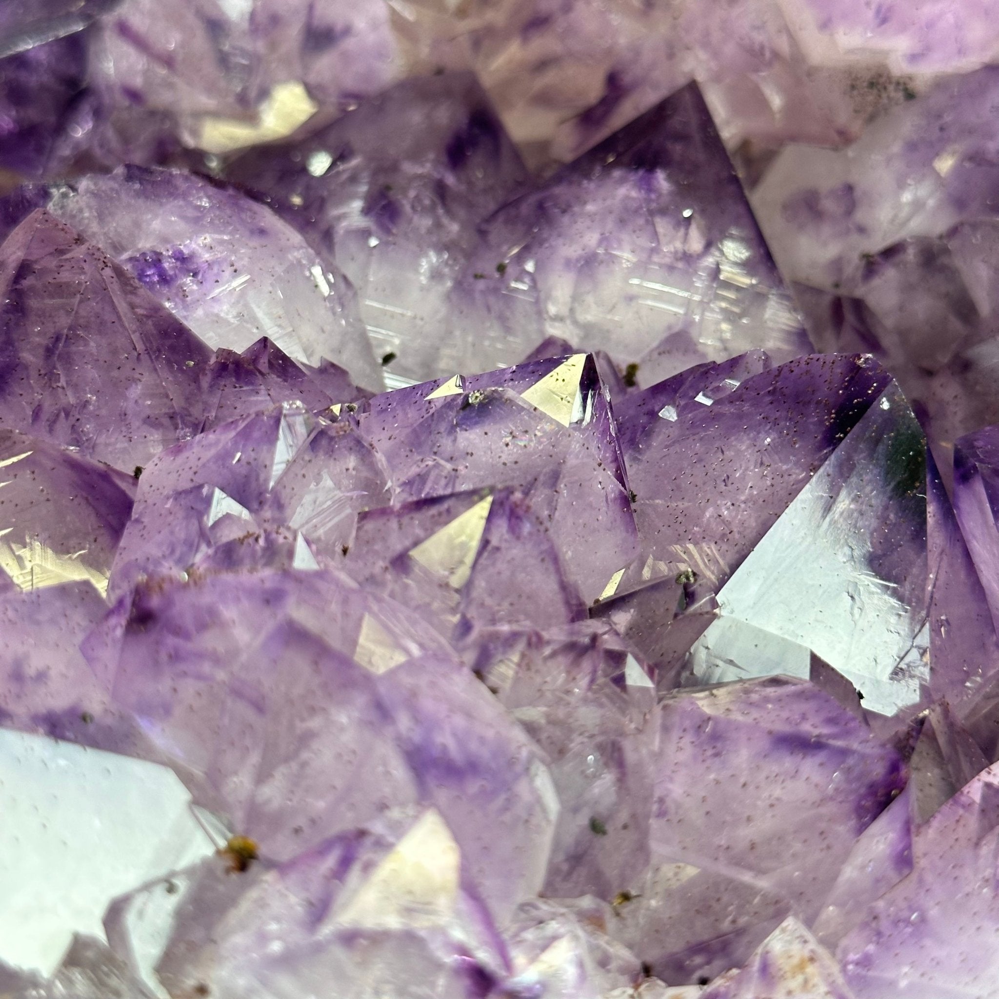 Extra Quality Polished Brazilian Amethyst Cathedral, 102.1 lbs & 18.3" tall Model #5602-0045 by Brazil Gems - Brazil GemsBrazil GemsExtra Quality Polished Brazilian Amethyst Cathedral, 102.1 lbs & 18.3" tall Model #5602-0045 by Brazil GemsPolished Cathedrals5602-0045