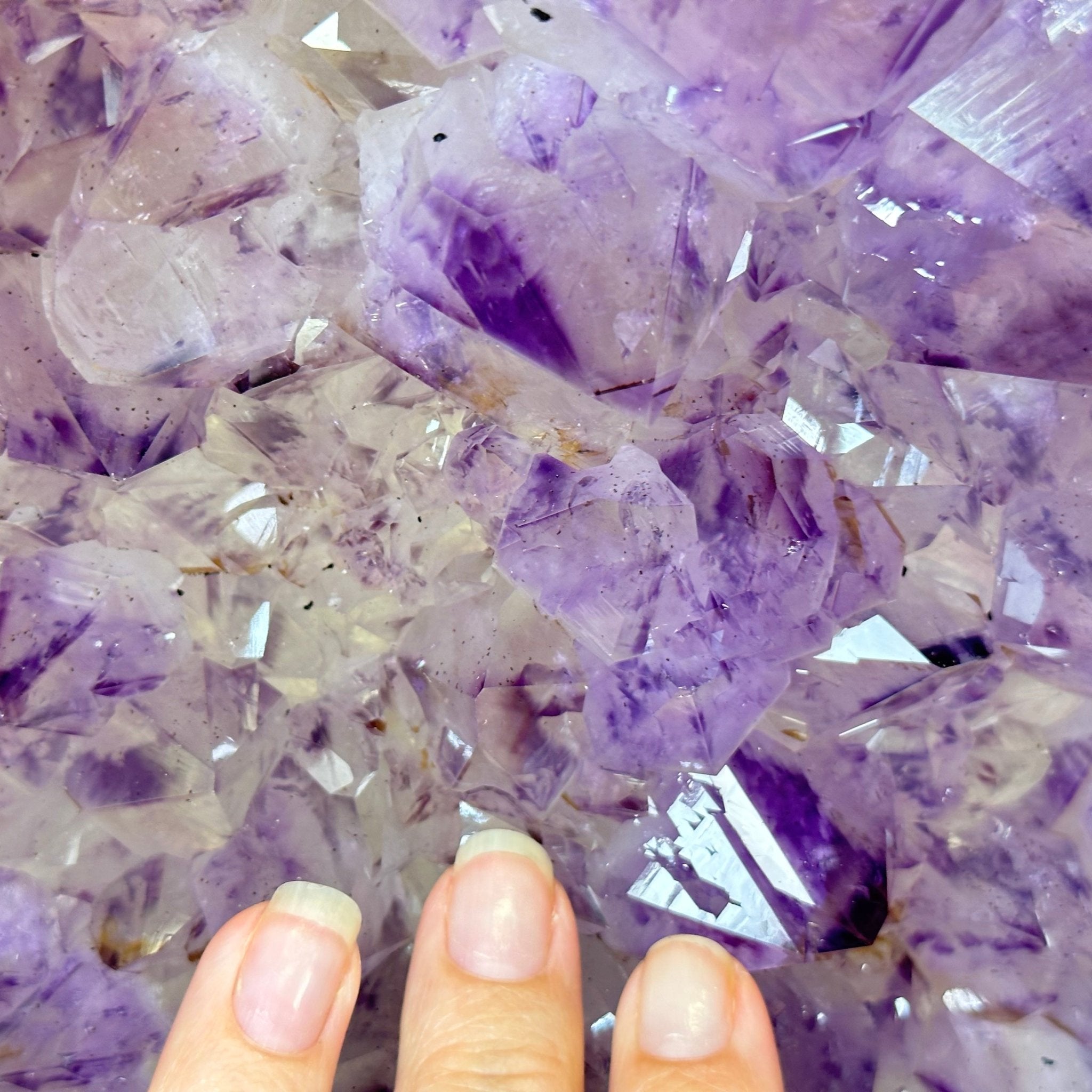 Extra Quality Polished Brazilian Amethyst Cathedral, 102.1 lbs & 18.3" tall Model #5602-0045 by Brazil Gems - Brazil GemsBrazil GemsExtra Quality Polished Brazilian Amethyst Cathedral, 102.1 lbs & 18.3" tall Model #5602-0045 by Brazil GemsPolished Cathedrals5602-0045