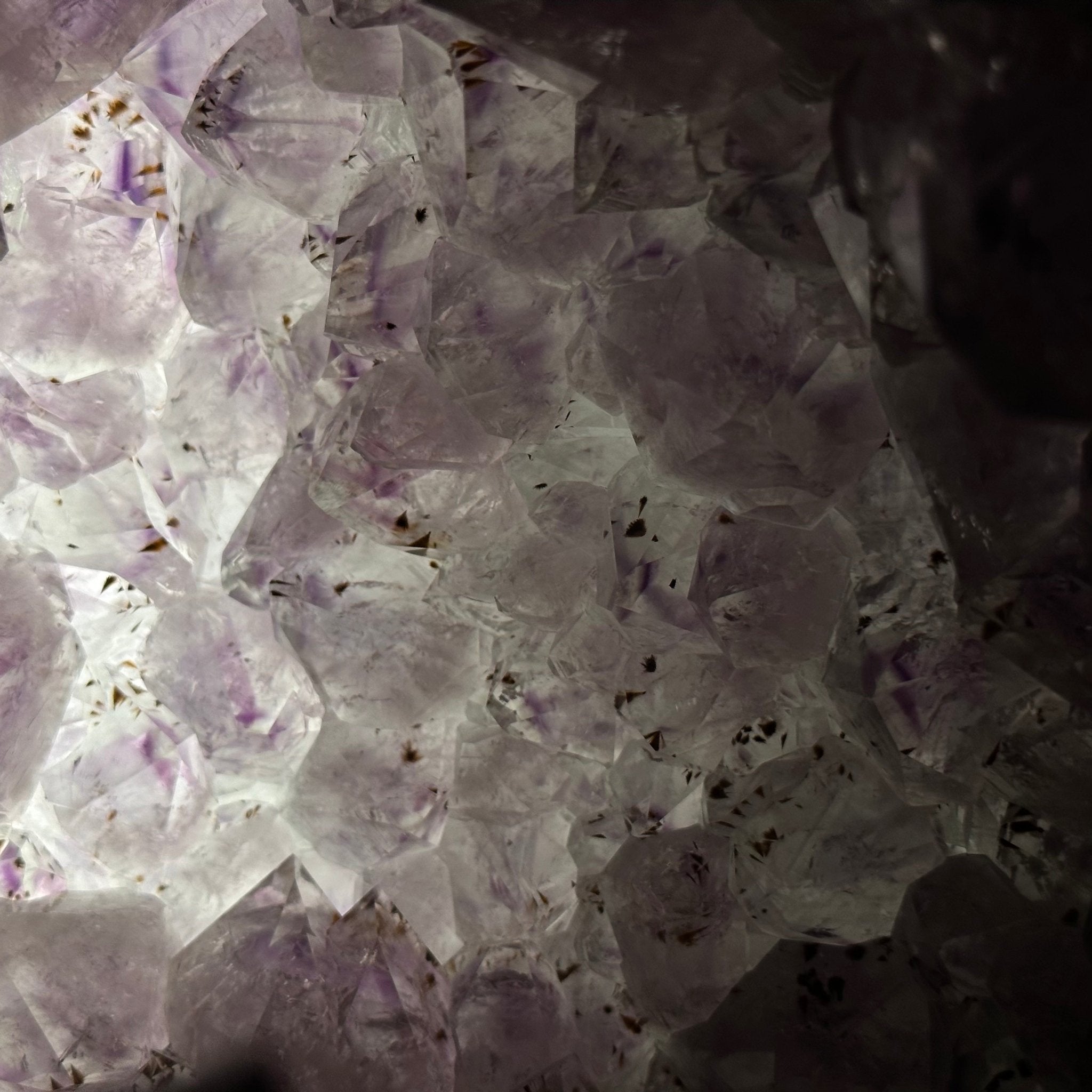 Extra Quality Polished Brazilian Amethyst Cathedral, 103.3 lbs & 18.9" tall Model #5602-0199 by Brazil Gems - Brazil GemsBrazil GemsExtra Quality Polished Brazilian Amethyst Cathedral, 103.3 lbs & 18.9" tall Model #5602-0199 by Brazil GemsPolished Cathedrals5602-0199