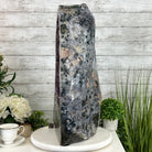 Extra Quality Polished Brazilian Amethyst Cathedral, 104.8 lbs & 24.5" tall Model #5602-0165 by Brazil Gems - Brazil GemsBrazil GemsExtra Quality Polished Brazilian Amethyst Cathedral, 104.8 lbs & 24.5" tall Model #5602-0165 by Brazil GemsPolished Cathedrals5602-0165