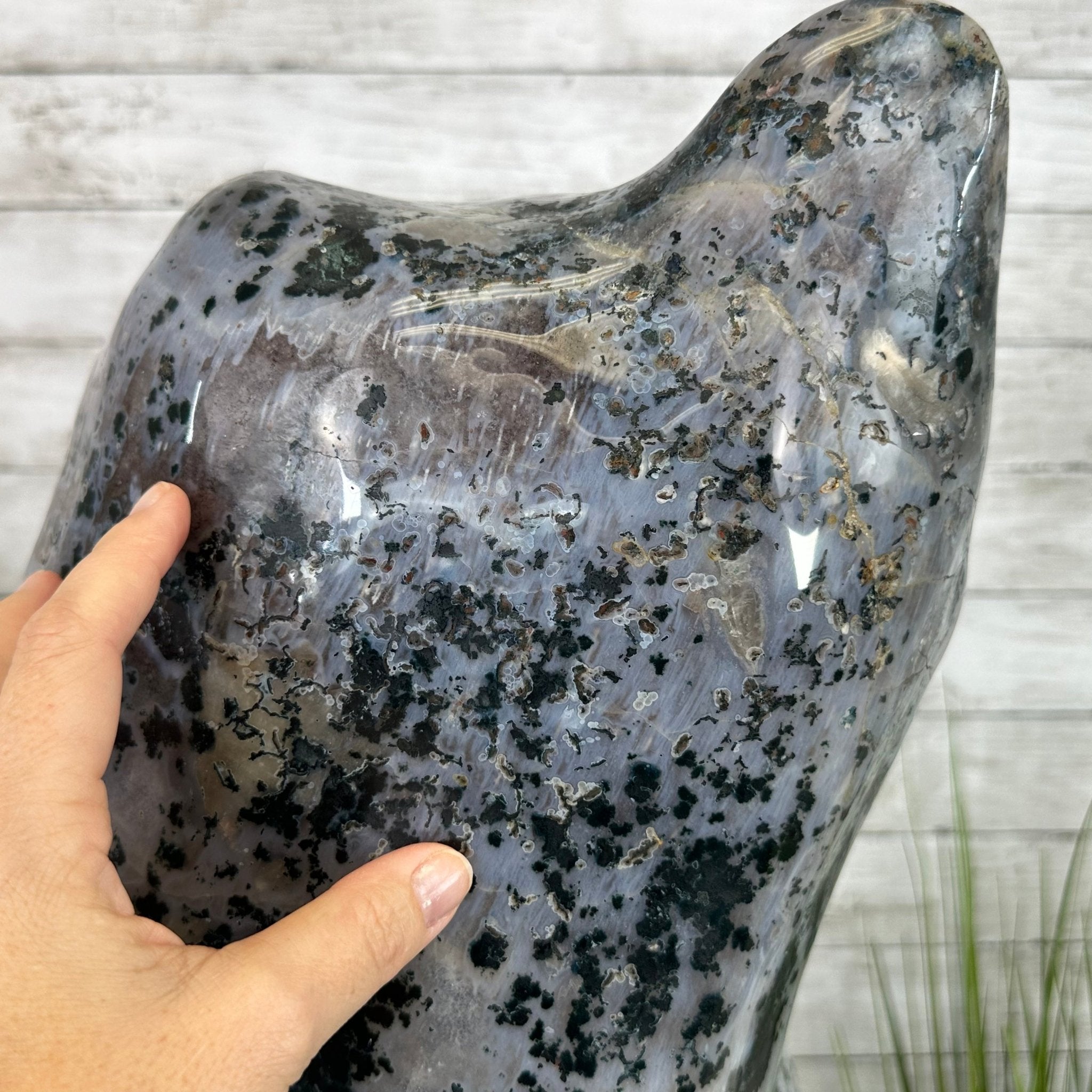 Extra Quality Polished Brazilian Amethyst Cathedral, 104.8 lbs & 24.5" tall Model #5602-0165 by Brazil Gems - Brazil GemsBrazil GemsExtra Quality Polished Brazilian Amethyst Cathedral, 104.8 lbs & 24.5" tall Model #5602-0165 by Brazil GemsPolished Cathedrals5602-0165