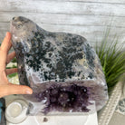 Extra Quality Polished Brazilian Amethyst Cathedral, 104.8 lbs & 24.5" tall Model #5602-0165 by Brazil Gems - Brazil GemsBrazil GemsExtra Quality Polished Brazilian Amethyst Cathedral, 104.8 lbs & 24.5" tall Model #5602-0165 by Brazil GemsPolished Cathedrals5602-0165