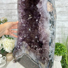 Extra Quality Polished Brazilian Amethyst Cathedral, 104.8 lbs & 24.5" tall Model #5602-0165 by Brazil Gems - Brazil GemsBrazil GemsExtra Quality Polished Brazilian Amethyst Cathedral, 104.8 lbs & 24.5" tall Model #5602-0165 by Brazil GemsPolished Cathedrals5602-0165