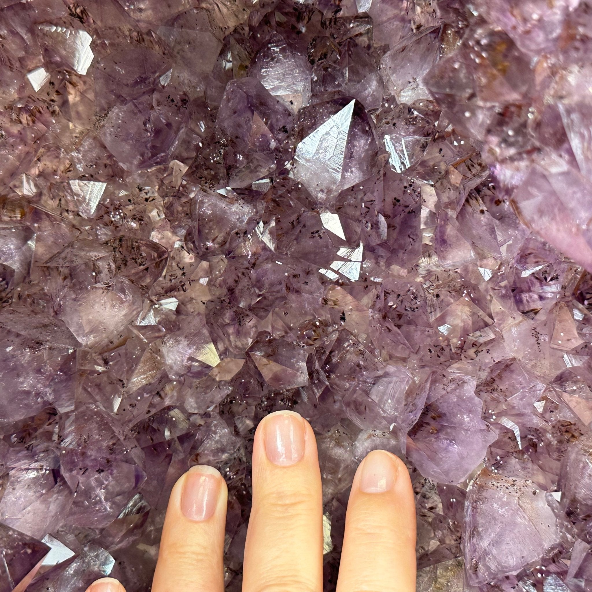 Extra Quality Polished Brazilian Amethyst Cathedral, 104.8 lbs & 24.5" tall Model #5602-0165 by Brazil Gems - Brazil GemsBrazil GemsExtra Quality Polished Brazilian Amethyst Cathedral, 104.8 lbs & 24.5" tall Model #5602-0165 by Brazil GemsPolished Cathedrals5602-0165