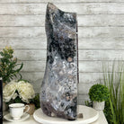 Extra Quality Polished Brazilian Amethyst Cathedral, 104.8 lbs & 24.5" tall Model #5602-0165 by Brazil Gems - Brazil GemsBrazil GemsExtra Quality Polished Brazilian Amethyst Cathedral, 104.8 lbs & 24.5" tall Model #5602-0165 by Brazil GemsPolished Cathedrals5602-0165