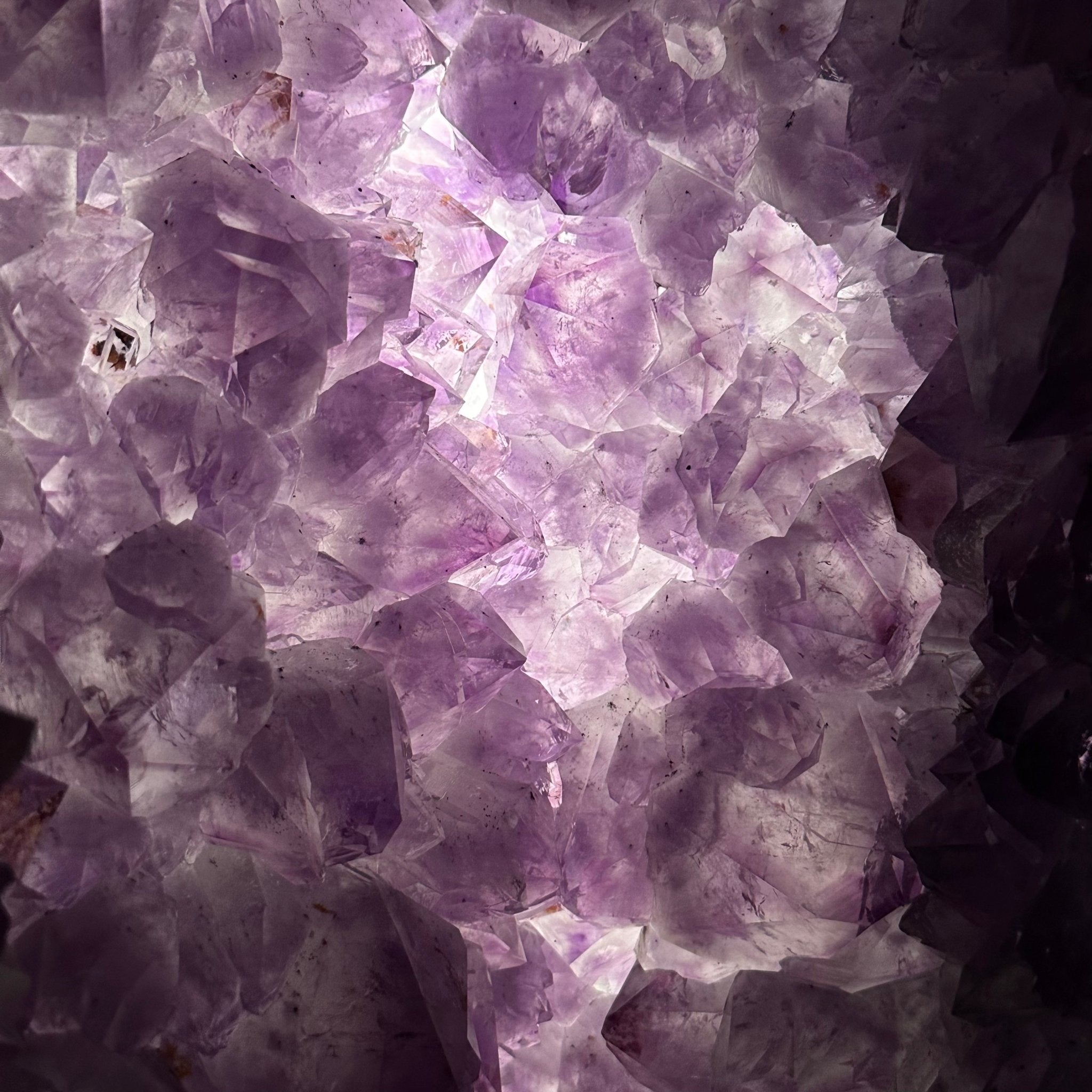 Extra Quality Polished Brazilian Amethyst Cathedral, 106.6 lbs & 23.75" tall Model #5602-0030 by Brazil Gems - Brazil GemsBrazil GemsExtra Quality Polished Brazilian Amethyst Cathedral, 106.6 lbs & 23.75" tall Model #5602-0030 by Brazil GemsPolished Cathedrals5602-0030