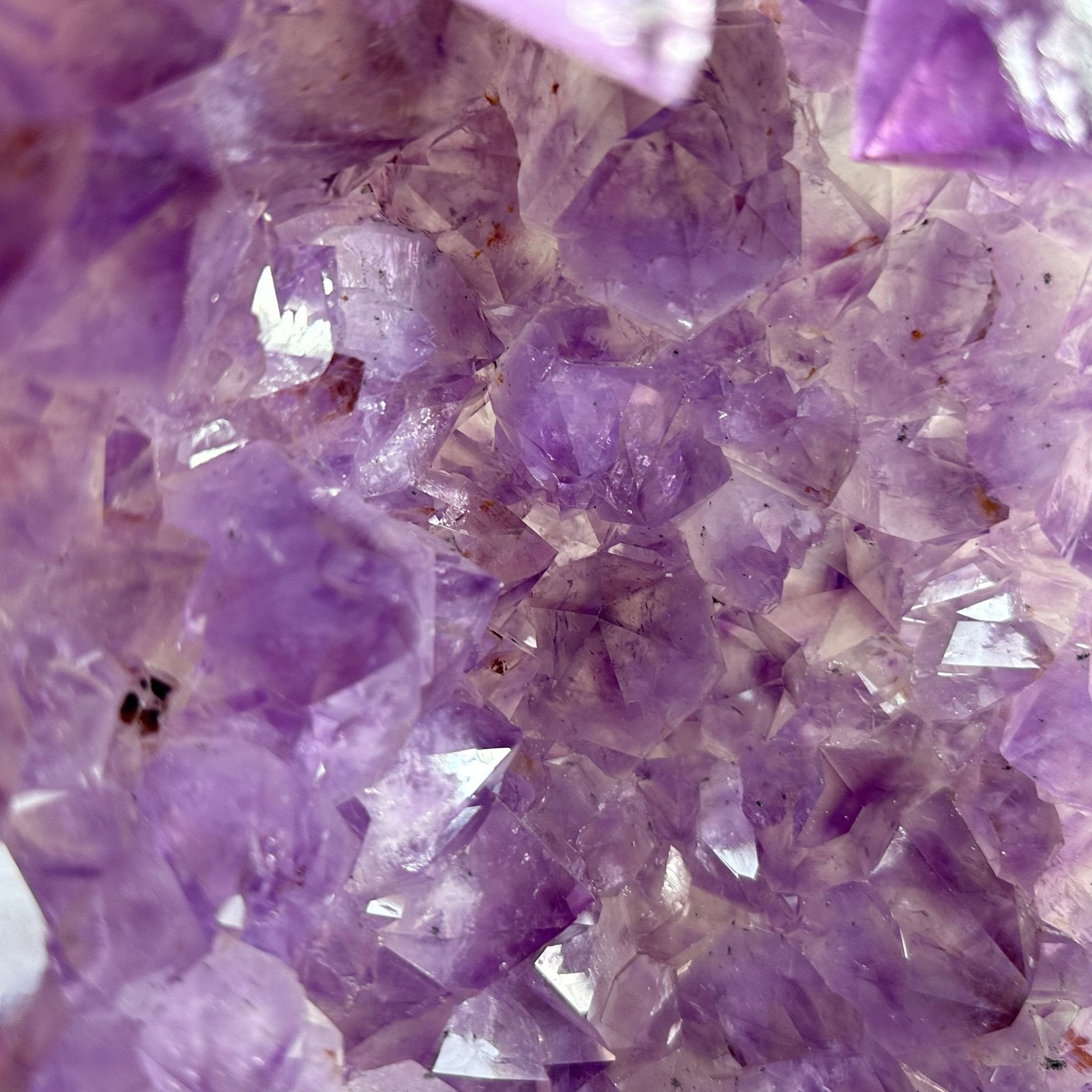 Extra Quality Polished Brazilian Amethyst Cathedral, 106.6 lbs & 23.75" tall Model #5602-0030 by Brazil Gems - Brazil GemsBrazil GemsExtra Quality Polished Brazilian Amethyst Cathedral, 106.6 lbs & 23.75" tall Model #5602-0030 by Brazil GemsPolished Cathedrals5602-0030