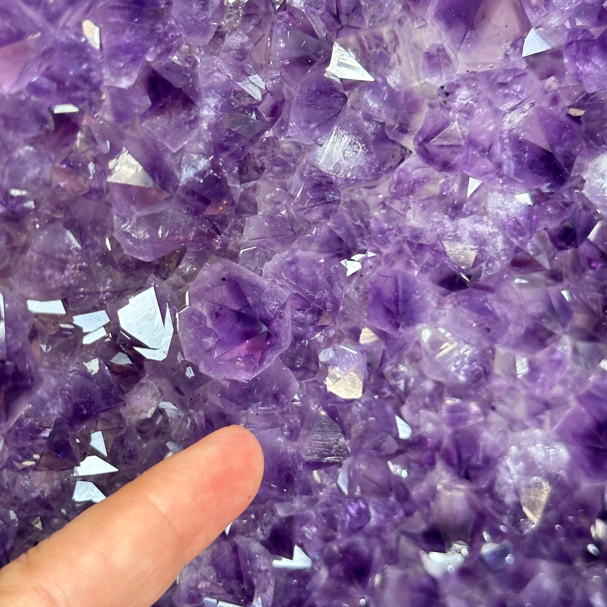 Extra Quality Polished Brazilian Amethyst Cathedral, 110.5 lbs & 26.5" tall Model #5602-0063 by Brazil Gems - Brazil GemsBrazil GemsExtra Quality Polished Brazilian Amethyst Cathedral, 110.5 lbs & 26.5" tall Model #5602-0063 by Brazil GemsPolished Cathedrals5602-0063