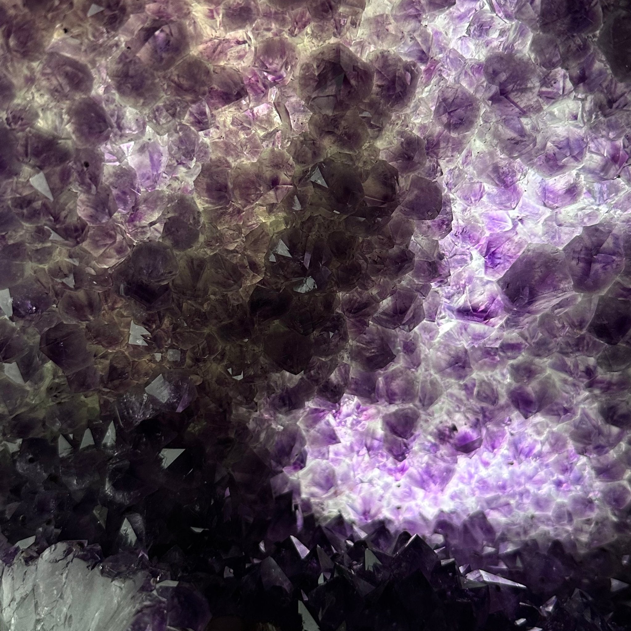 Extra Quality Polished Brazilian Amethyst Cathedral, 110.5 lbs & 26.5" tall Model #5602-0063 by Brazil Gems - Brazil GemsBrazil GemsExtra Quality Polished Brazilian Amethyst Cathedral, 110.5 lbs & 26.5" tall Model #5602-0063 by Brazil GemsPolished Cathedrals5602-0063