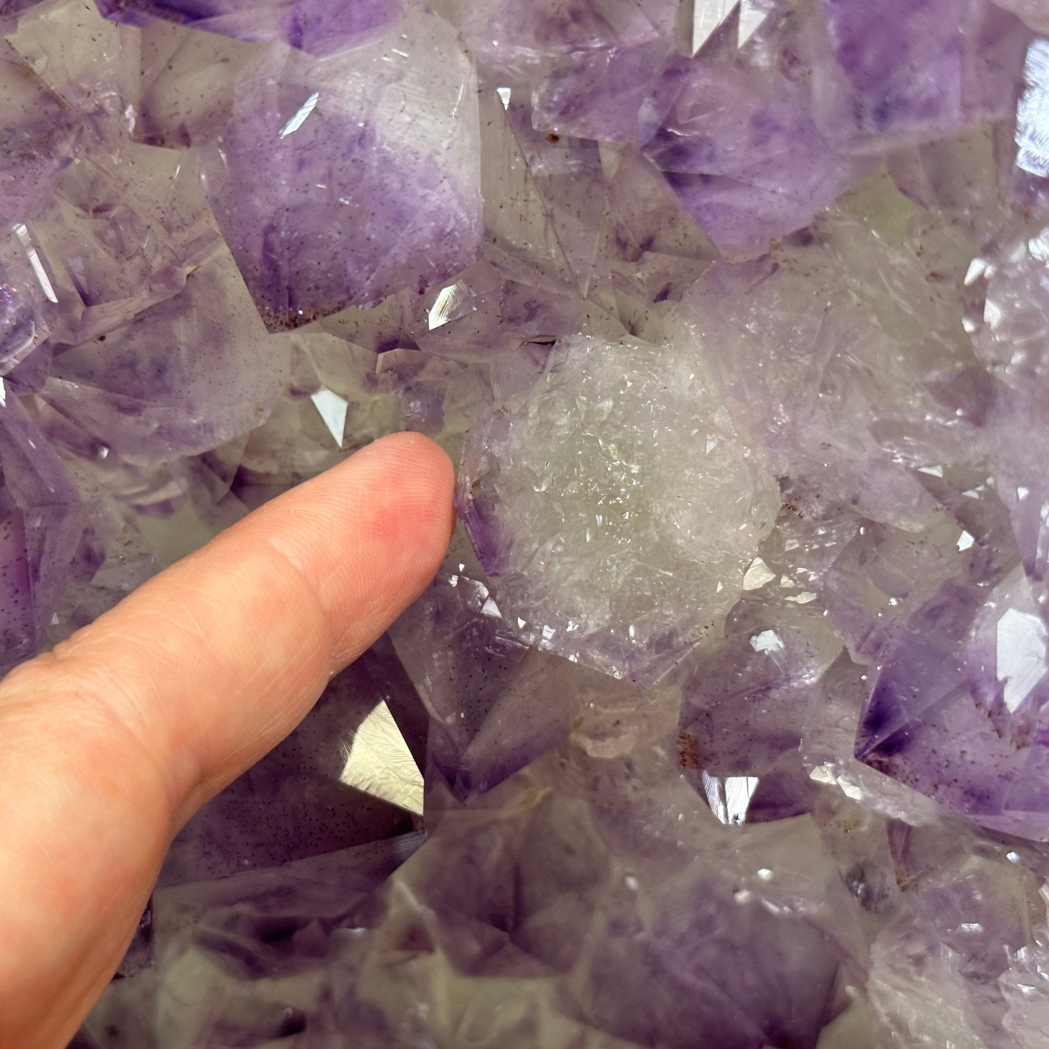 Extra Quality Polished Brazilian Amethyst Cathedral, 119.5 lbs & 34.75" tall Model #5602-0200 by Brazil Gems - Brazil GemsBrazil GemsExtra Quality Polished Brazilian Amethyst Cathedral, 119.5 lbs & 34.75" tall Model #5602-0200 by Brazil GemsPolished Cathedrals5602-0200