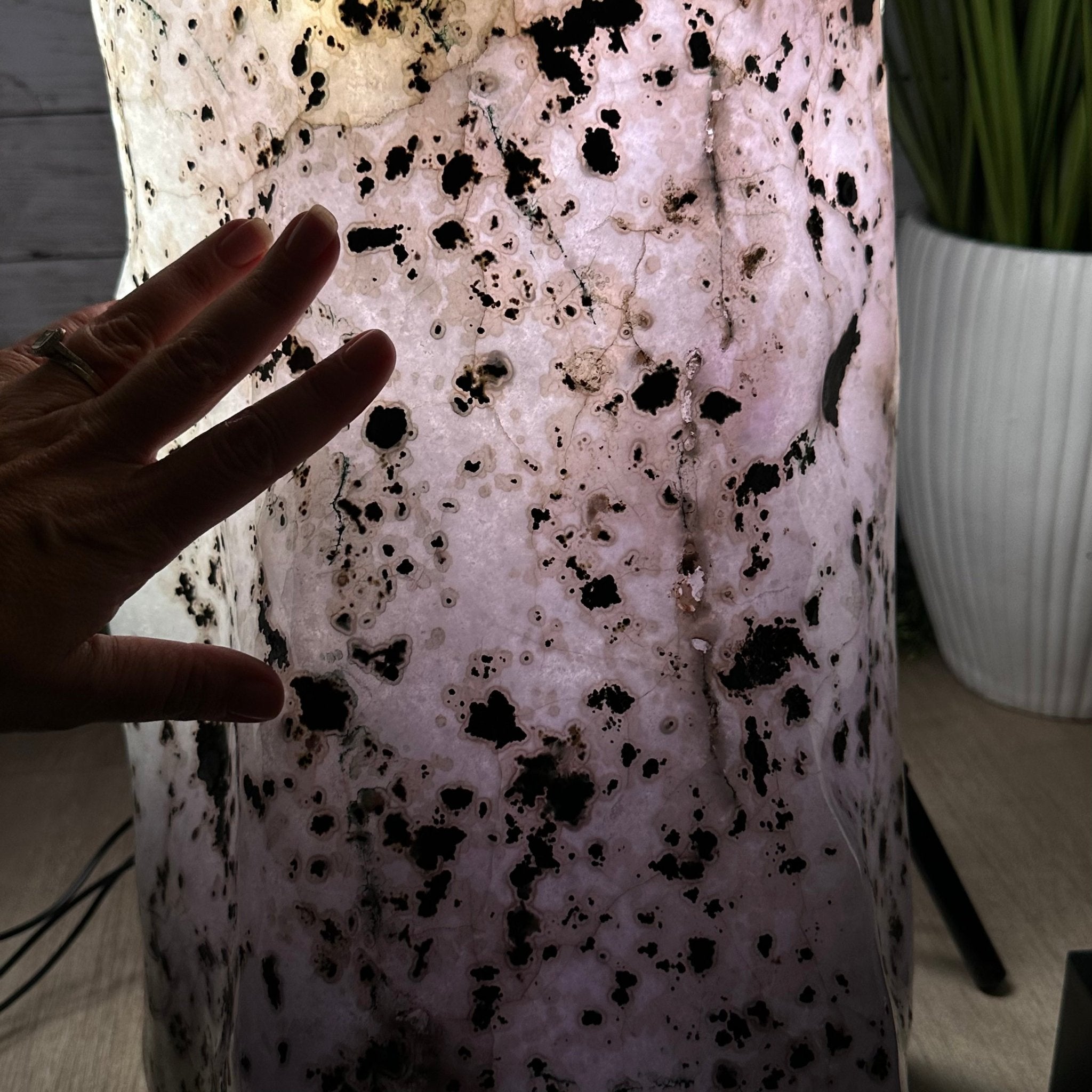 Extra Quality Polished Brazilian Amethyst Cathedral, 119.5 lbs & 34.75" tall Model #5602-0200 by Brazil Gems - Brazil GemsBrazil GemsExtra Quality Polished Brazilian Amethyst Cathedral, 119.5 lbs & 34.75" tall Model #5602-0200 by Brazil GemsPolished Cathedrals5602-0200