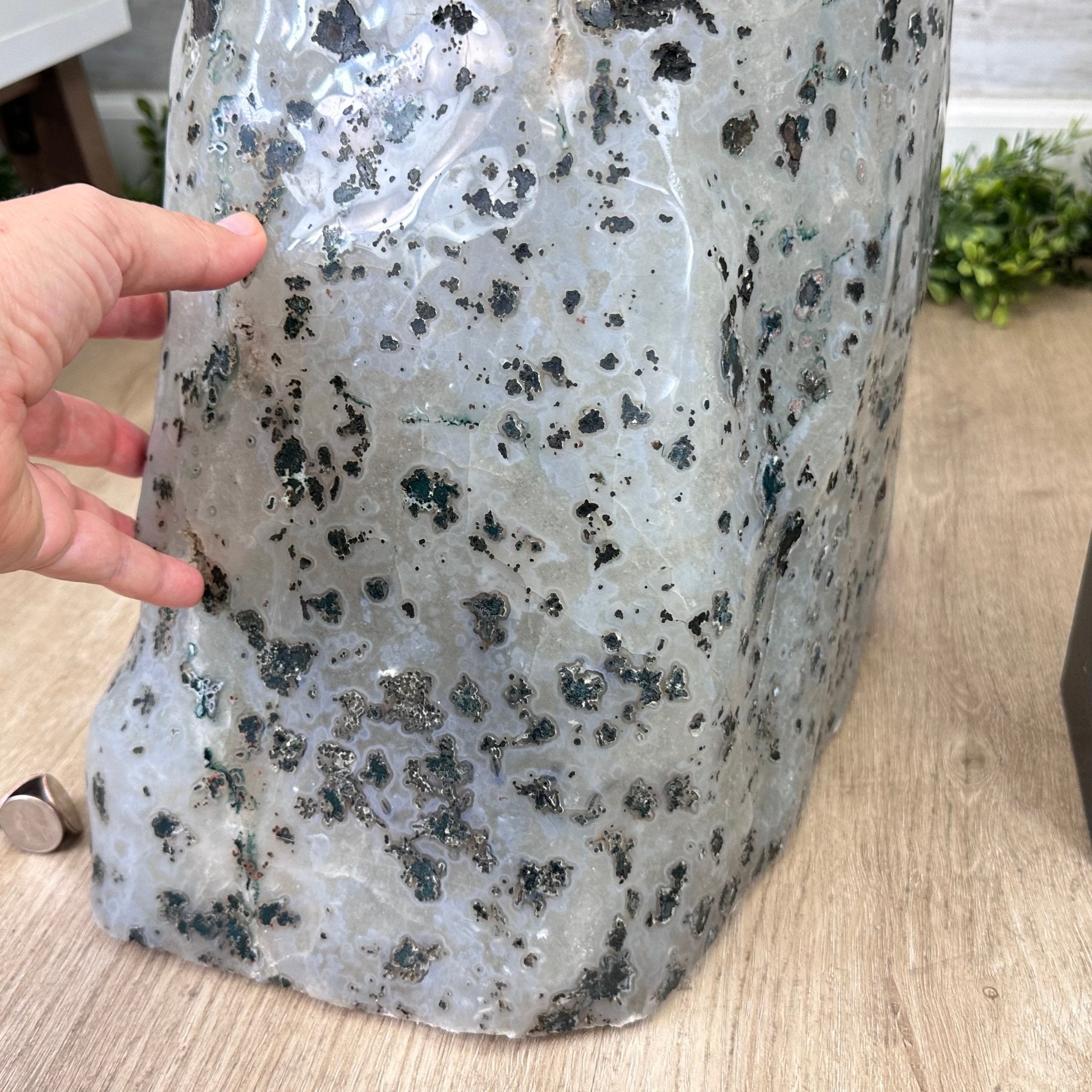 Extra Quality Polished Brazilian Amethyst Cathedral, 119.5 lbs & 34.75" tall Model #5602-0200 by Brazil Gems - Brazil GemsBrazil GemsExtra Quality Polished Brazilian Amethyst Cathedral, 119.5 lbs & 34.75" tall Model #5602-0200 by Brazil GemsPolished Cathedrals5602-0200