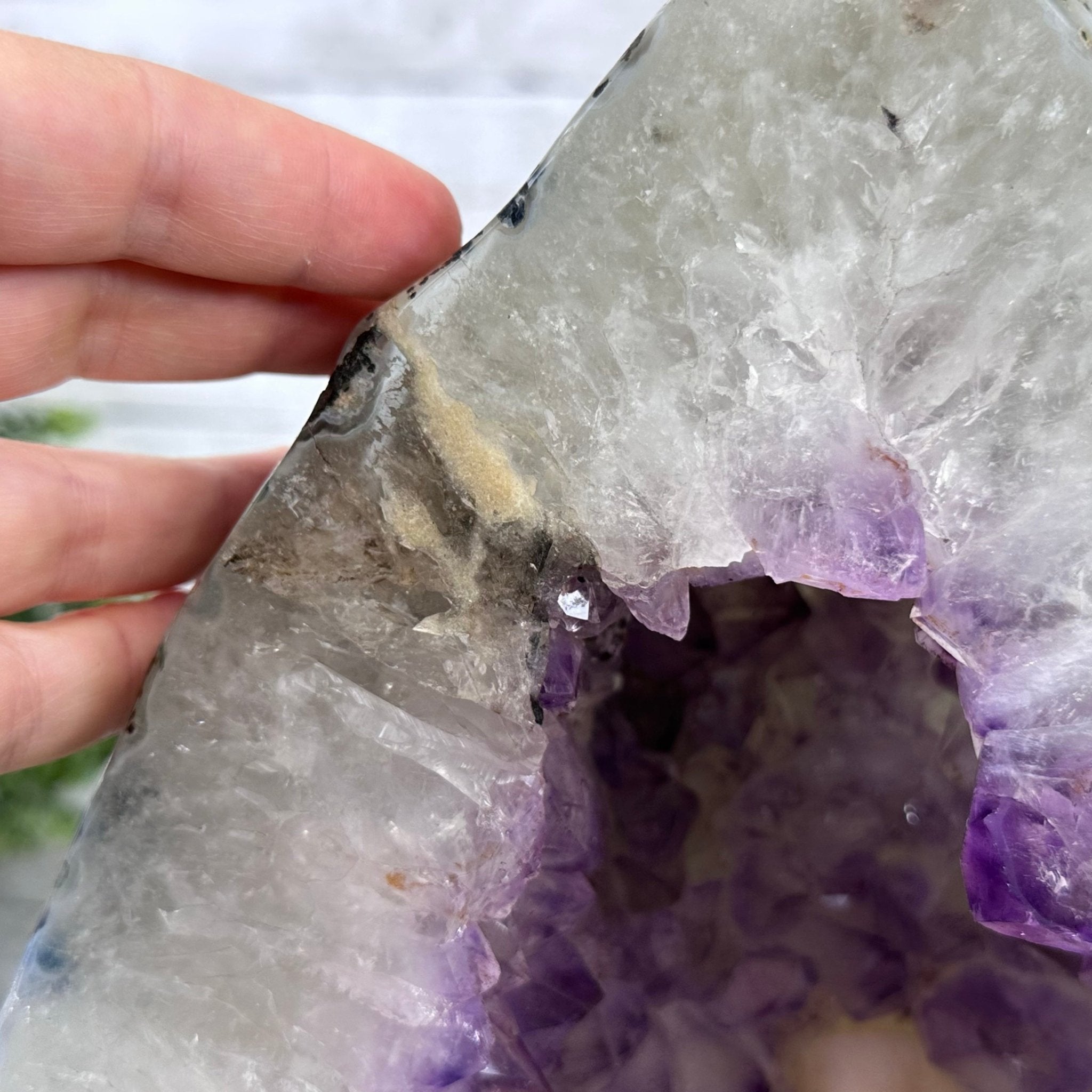 Extra Quality Polished Brazilian Amethyst Cathedral, 119.5 lbs & 34.75" tall Model #5602-0200 by Brazil Gems - Brazil GemsBrazil GemsExtra Quality Polished Brazilian Amethyst Cathedral, 119.5 lbs & 34.75" tall Model #5602-0200 by Brazil GemsPolished Cathedrals5602-0200