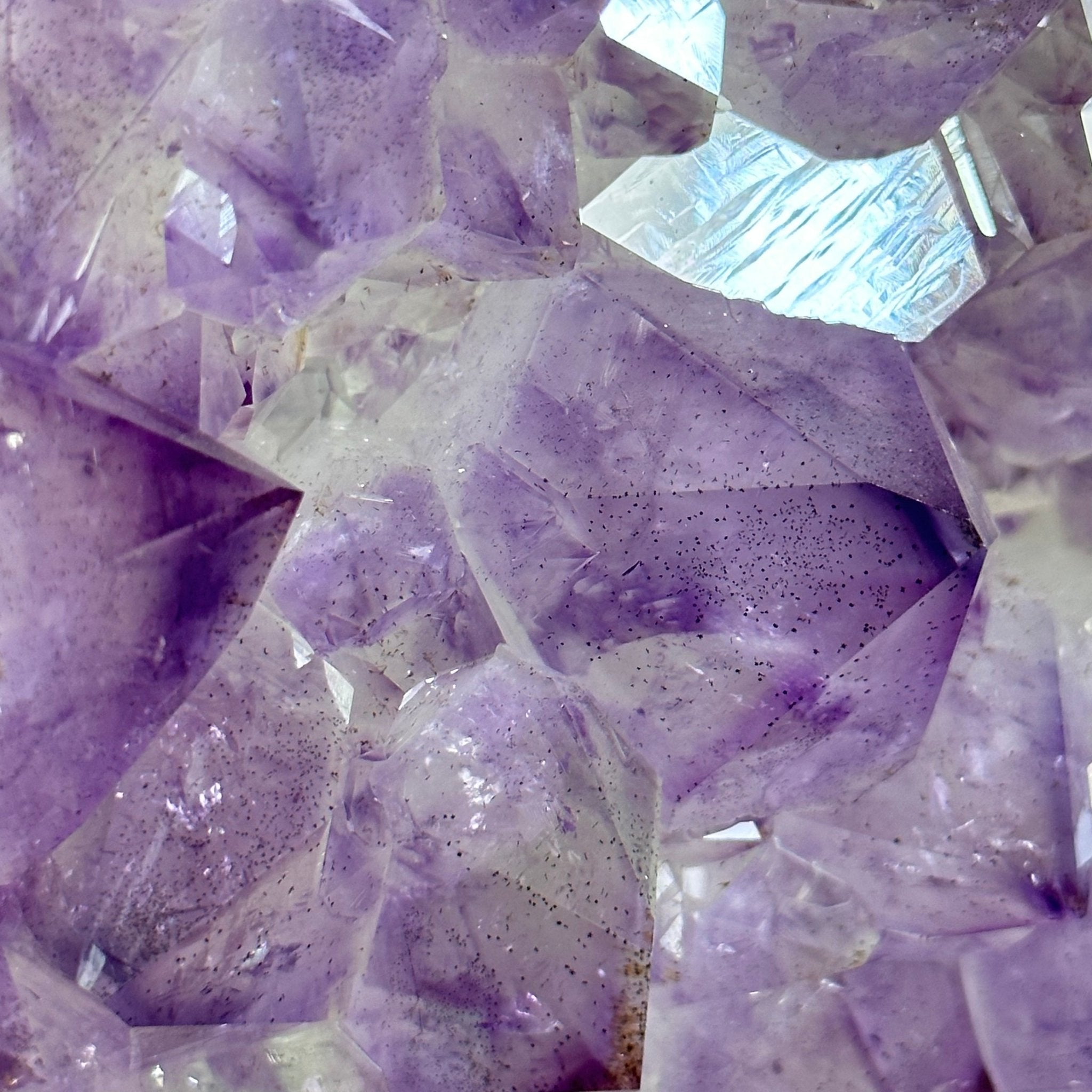 Extra Quality Polished Brazilian Amethyst Cathedral, 119.5 lbs & 34.75" tall Model #5602-0200 by Brazil Gems - Brazil GemsBrazil GemsExtra Quality Polished Brazilian Amethyst Cathedral, 119.5 lbs & 34.75" tall Model #5602-0200 by Brazil GemsPolished Cathedrals5602-0200