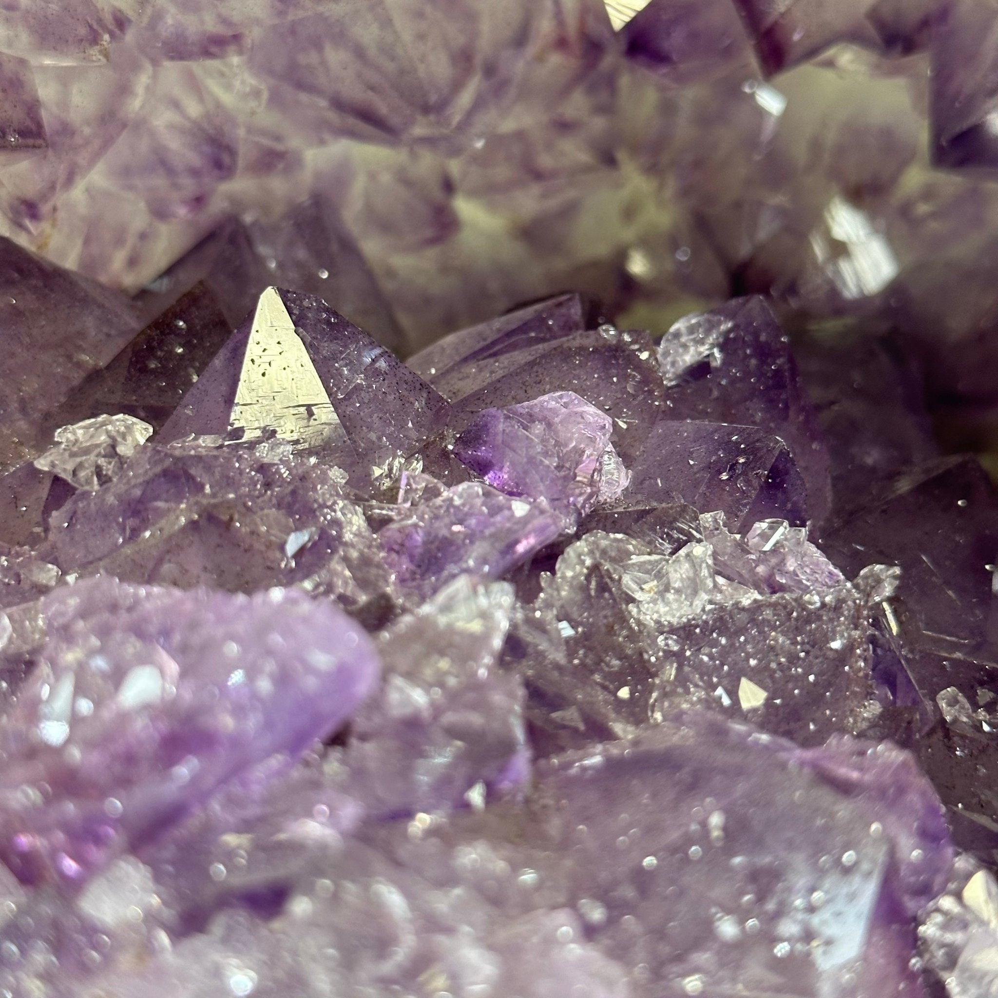 Extra Quality Polished Brazilian Amethyst Cathedral, 119.5 lbs & 34.75" tall Model #5602-0200 by Brazil Gems - Brazil GemsBrazil GemsExtra Quality Polished Brazilian Amethyst Cathedral, 119.5 lbs & 34.75" tall Model #5602-0200 by Brazil GemsPolished Cathedrals5602-0200