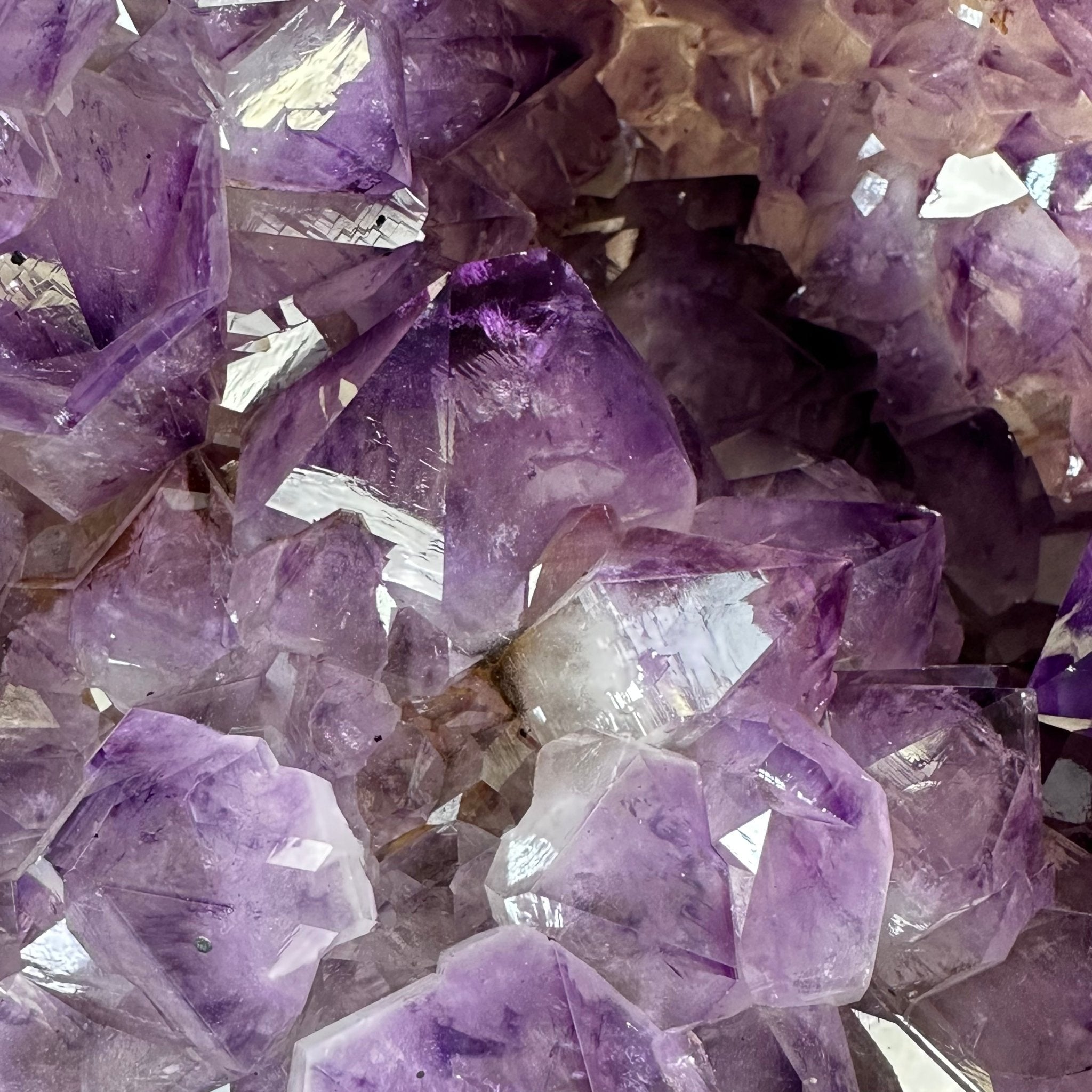 Extra Quality Polished Brazilian Amethyst Cathedral, 134.5 lbs & 18.5" tall Model #5602-0167 by Brazil Gems - Brazil GemsBrazil GemsExtra Quality Polished Brazilian Amethyst Cathedral, 134.5 lbs & 18.5" tall Model #5602-0167 by Brazil GemsPolished Cathedrals5602-0167