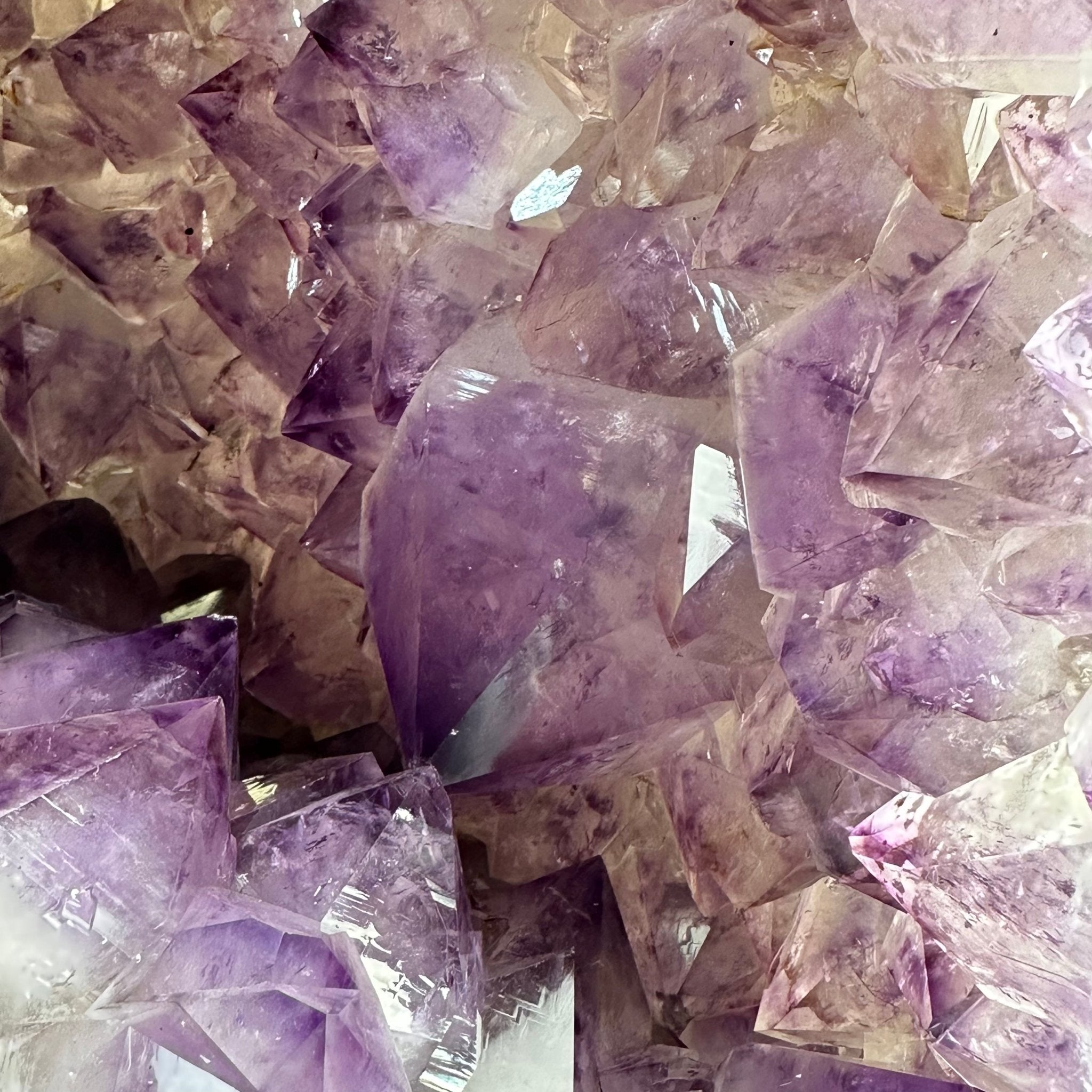 Extra Quality Polished Brazilian Amethyst Cathedral, 134.5 lbs & 18.5" tall Model #5602-0167 by Brazil Gems - Brazil GemsBrazil GemsExtra Quality Polished Brazilian Amethyst Cathedral, 134.5 lbs & 18.5" tall Model #5602-0167 by Brazil GemsPolished Cathedrals5602-0167