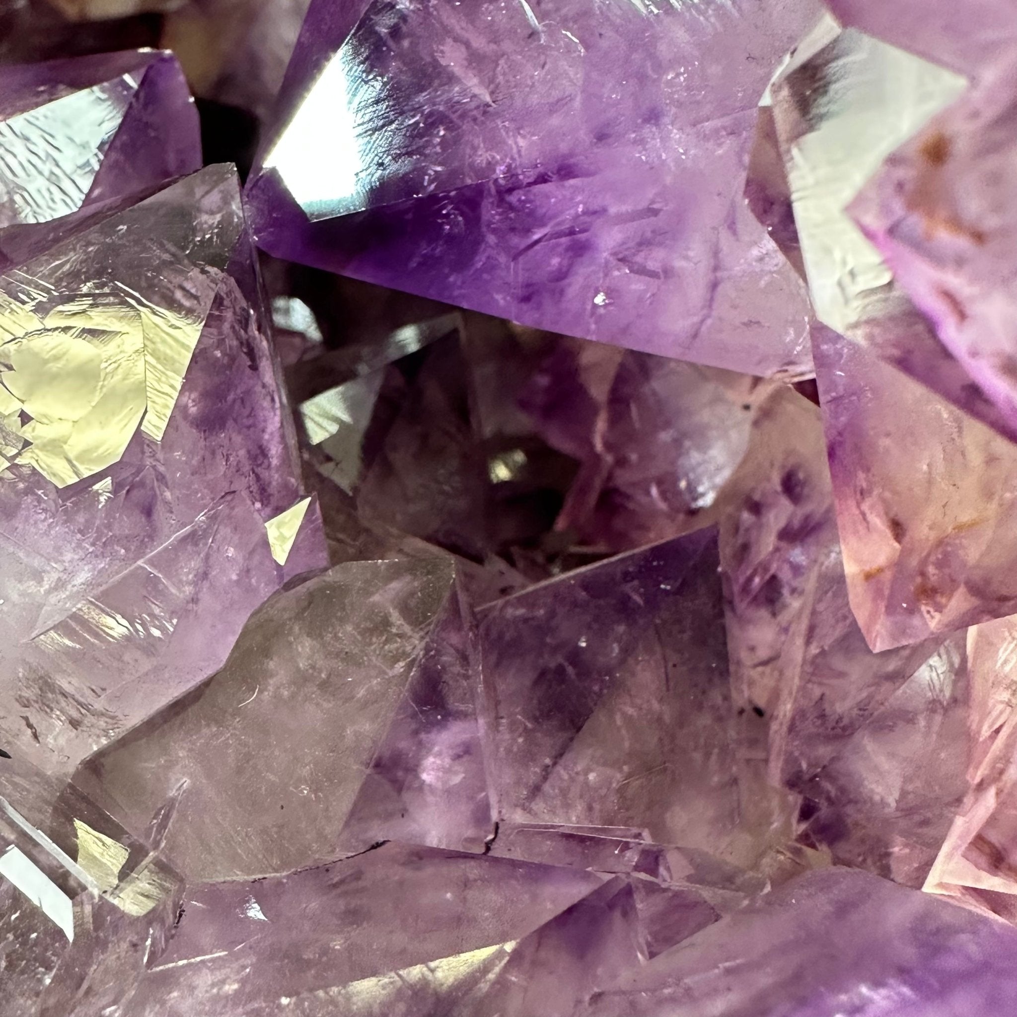 Extra Quality Polished Brazilian Amethyst Cathedral, 134.5 lbs & 18.5" tall Model #5602-0167 by Brazil Gems - Brazil GemsBrazil GemsExtra Quality Polished Brazilian Amethyst Cathedral, 134.5 lbs & 18.5" tall Model #5602-0167 by Brazil GemsPolished Cathedrals5602-0167