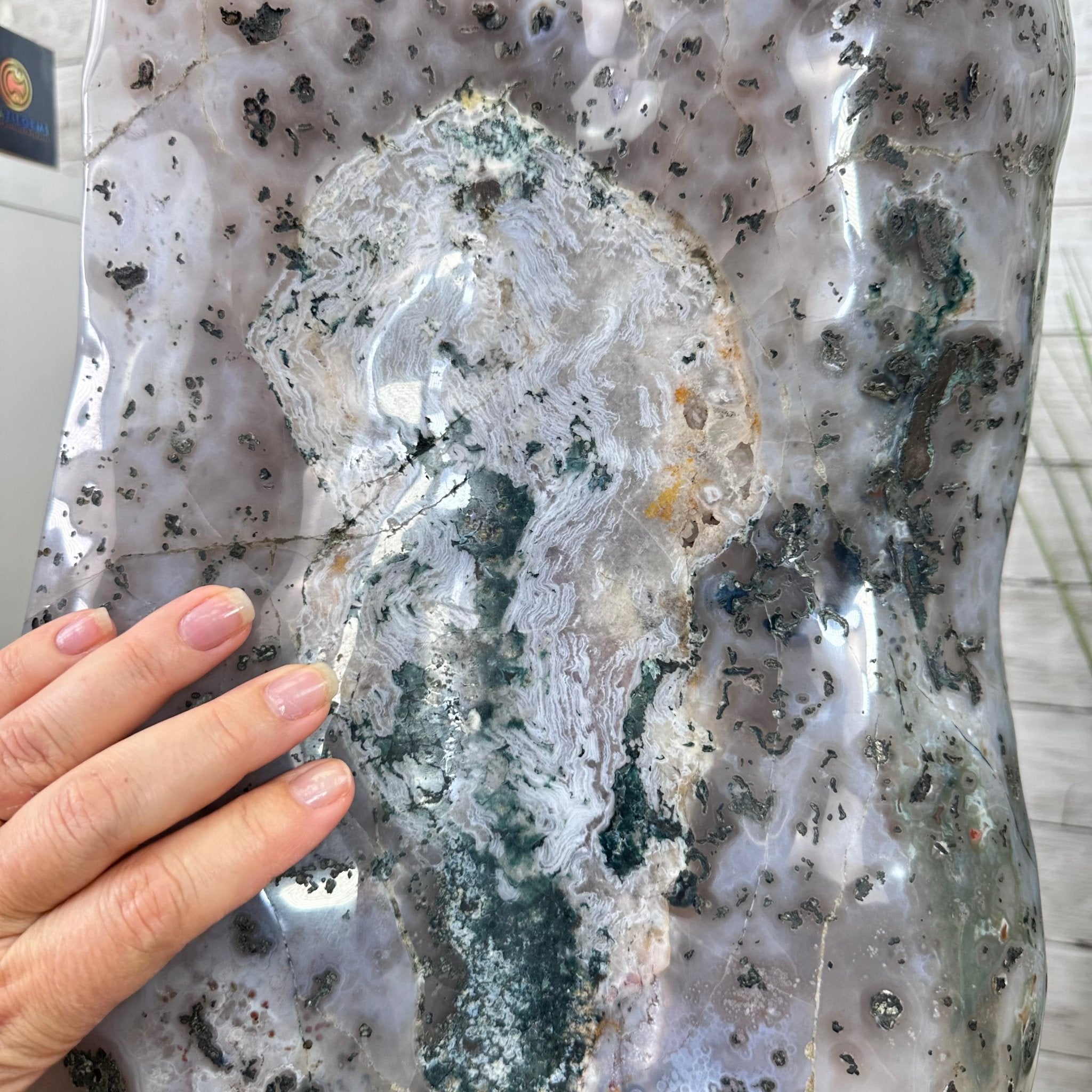 Extra Quality Polished Brazilian Amethyst Cathedral, 150.6 lbs & 35.25" tall Model #5602-0184 by Brazil Gems - Brazil GemsBrazil GemsExtra Quality Polished Brazilian Amethyst Cathedral, 150.6 lbs & 35.25" tall Model #5602-0184 by Brazil GemsPolished Cathedrals5602-0184