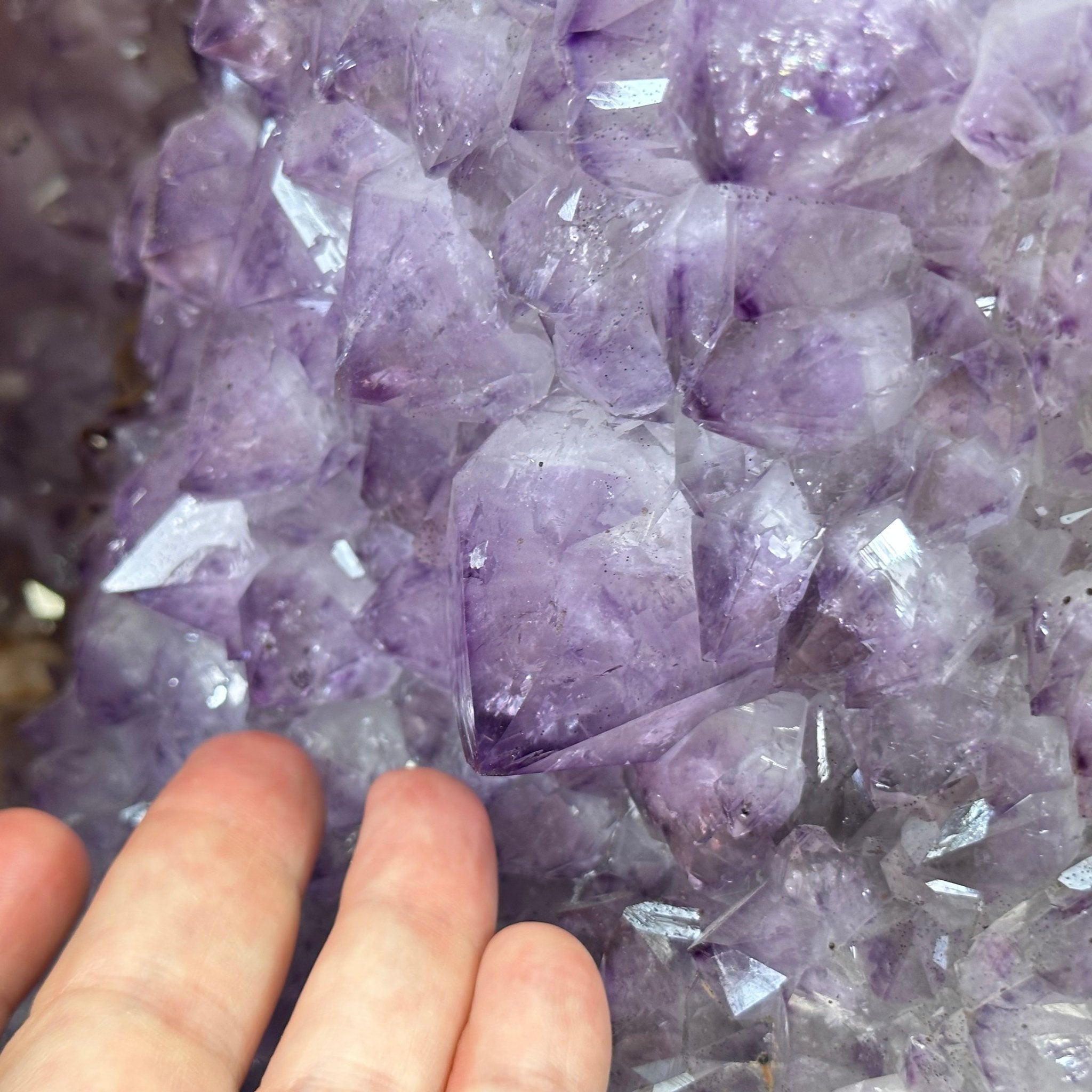 Extra Quality Polished Brazilian Amethyst Cathedral, 150.6 lbs & 35.25" tall Model #5602-0184 by Brazil Gems - Brazil GemsBrazil GemsExtra Quality Polished Brazilian Amethyst Cathedral, 150.6 lbs & 35.25" tall Model #5602-0184 by Brazil GemsPolished Cathedrals5602-0184