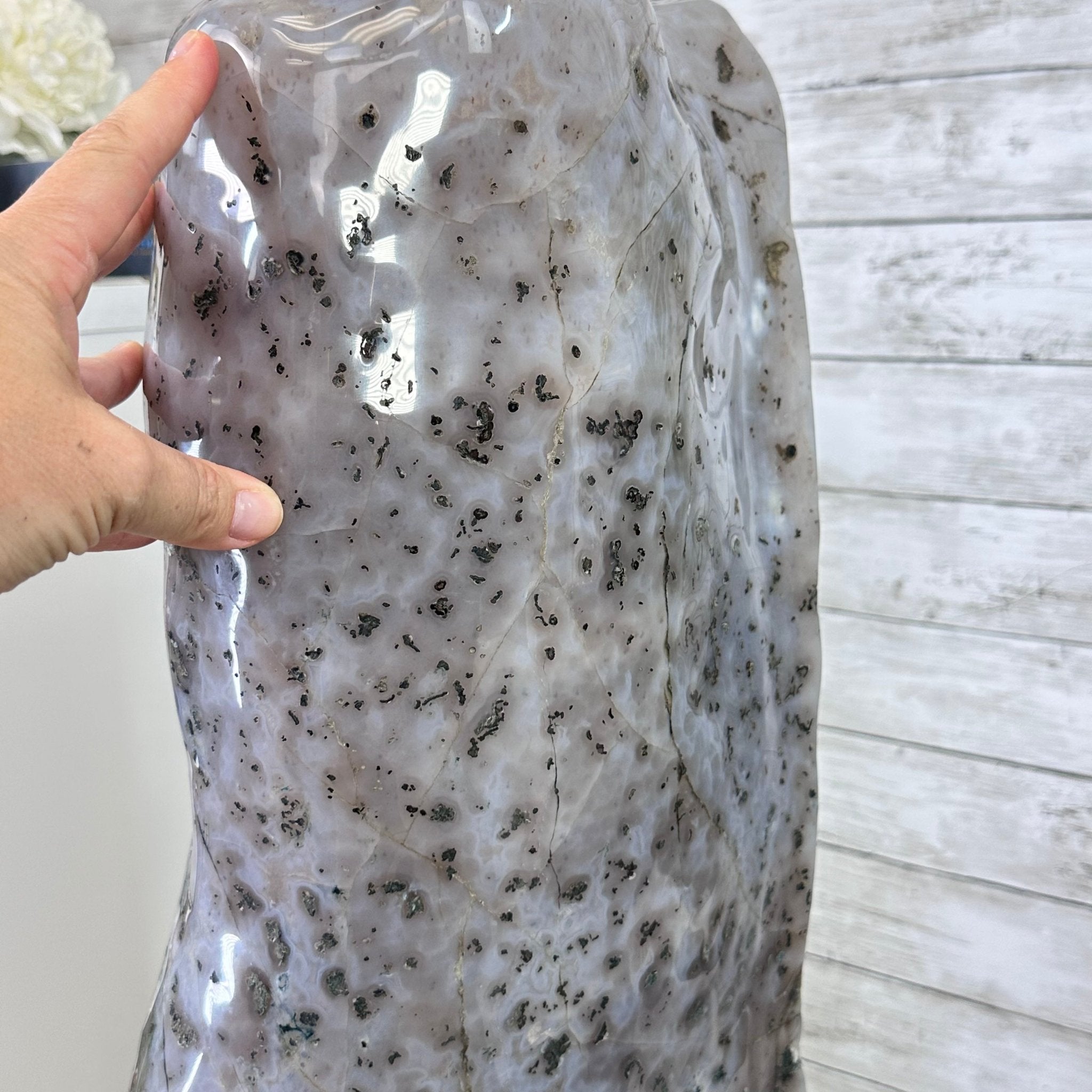 Extra Quality Polished Brazilian Amethyst Cathedral, 150.6 lbs & 35.25" tall Model #5602-0184 by Brazil Gems - Brazil GemsBrazil GemsExtra Quality Polished Brazilian Amethyst Cathedral, 150.6 lbs & 35.25" tall Model #5602-0184 by Brazil GemsPolished Cathedrals5602-0184